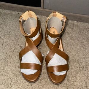 Torrid Tan Strappy Sandals